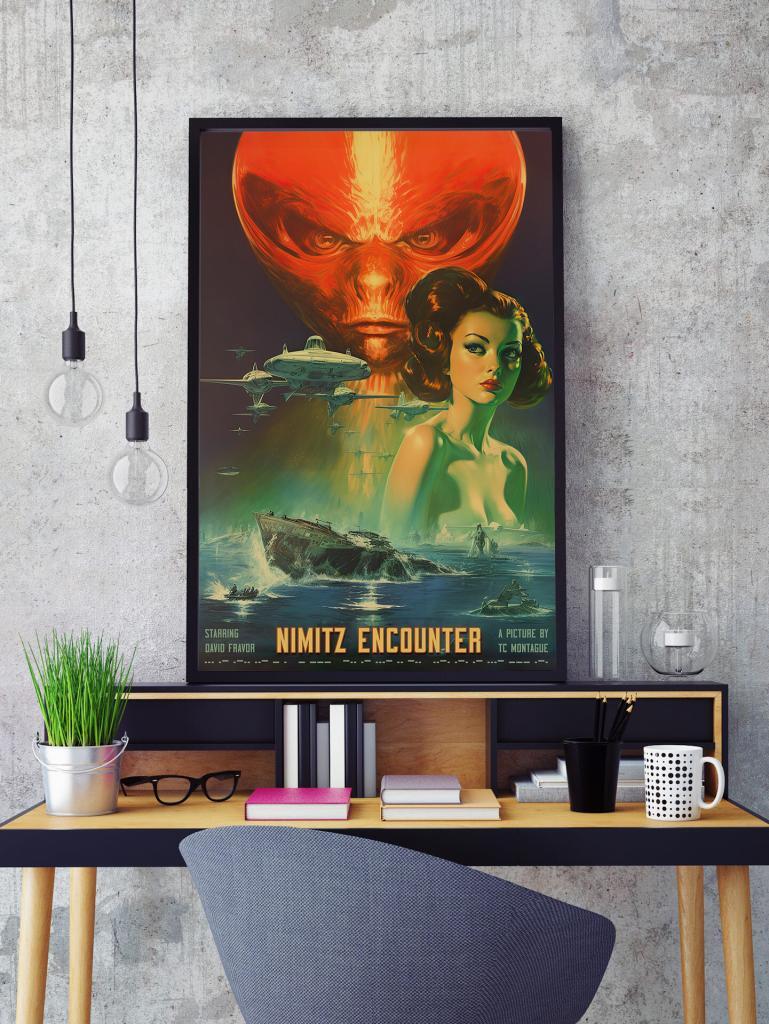 Nimitz Encounter Ufology Poster