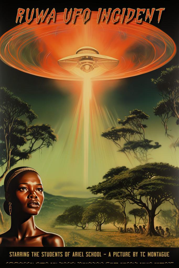 Ruwa UFO Incident Ufology Poster