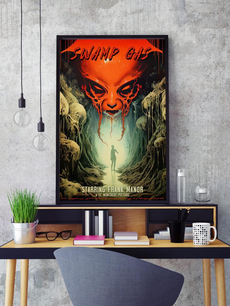 Swamp Gas Ufology Poster
