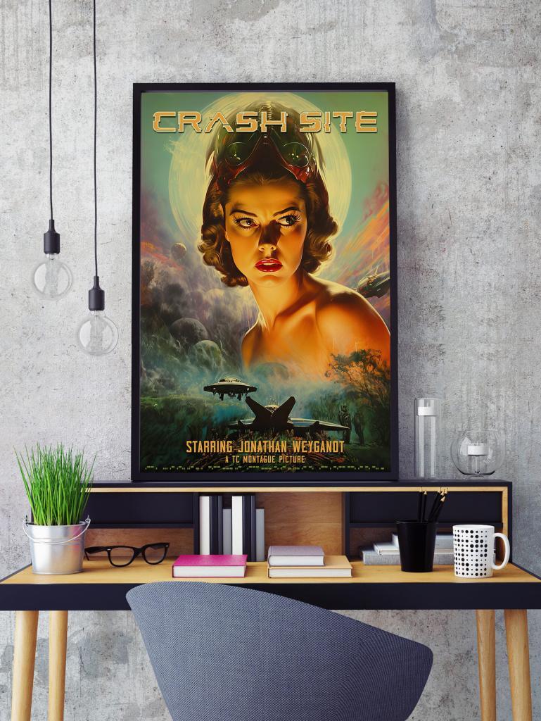 Crash Site Ufology Poster