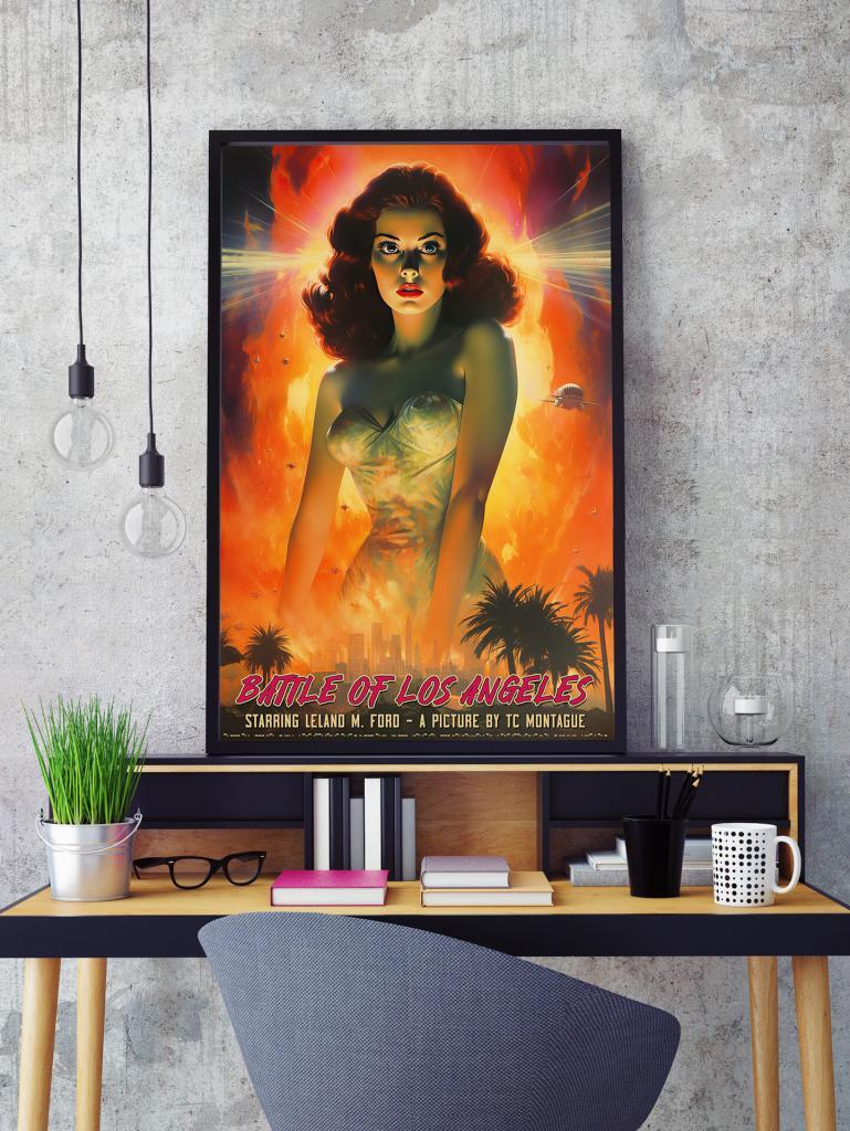Battle of Los Angeles Ufology Poster