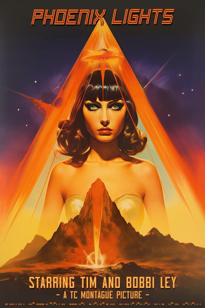 Phoenix Lights Ufology Poster